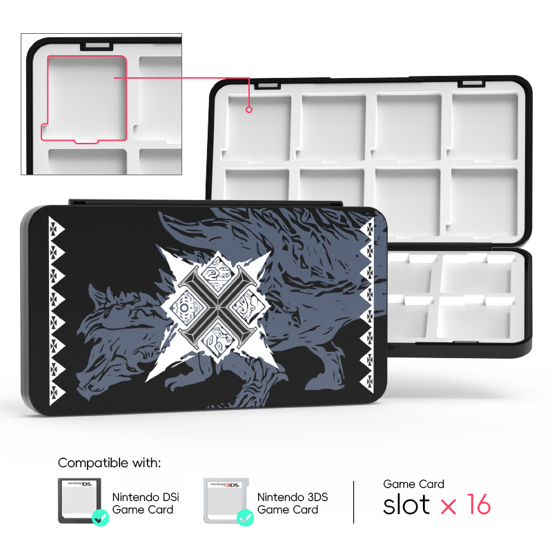 Magnetska kutija za kartice za 3DS XL/DSi/2DS – prijenosno skladištenje Nintendo 16-bitnih kartica
