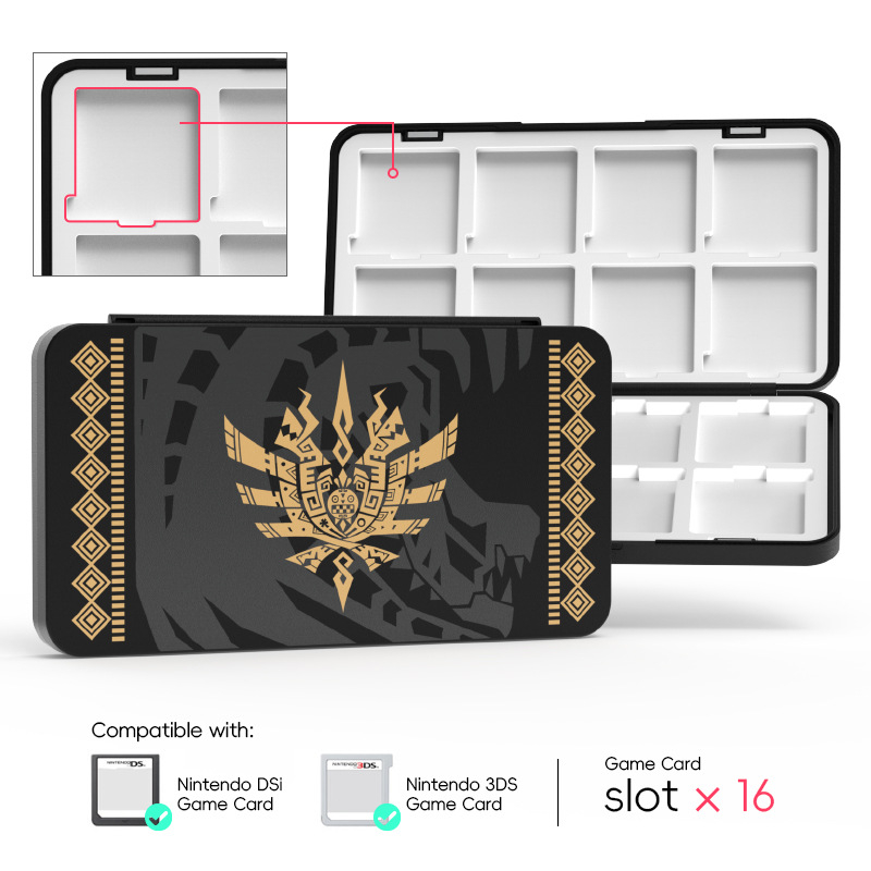 Magnetska kutija za kartice za 3DS XL/DSi/2DS – prijenosno skladištenje Nintendo 16-bitnih kartica