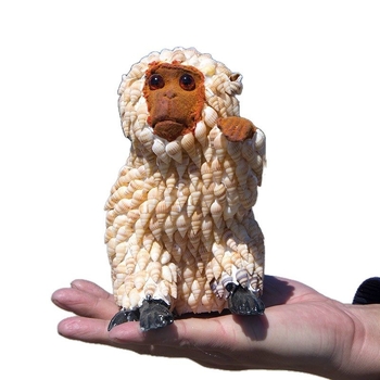Decor din cochilie de conch pentru locuință, 12 animale ale zodiacului chinezesc