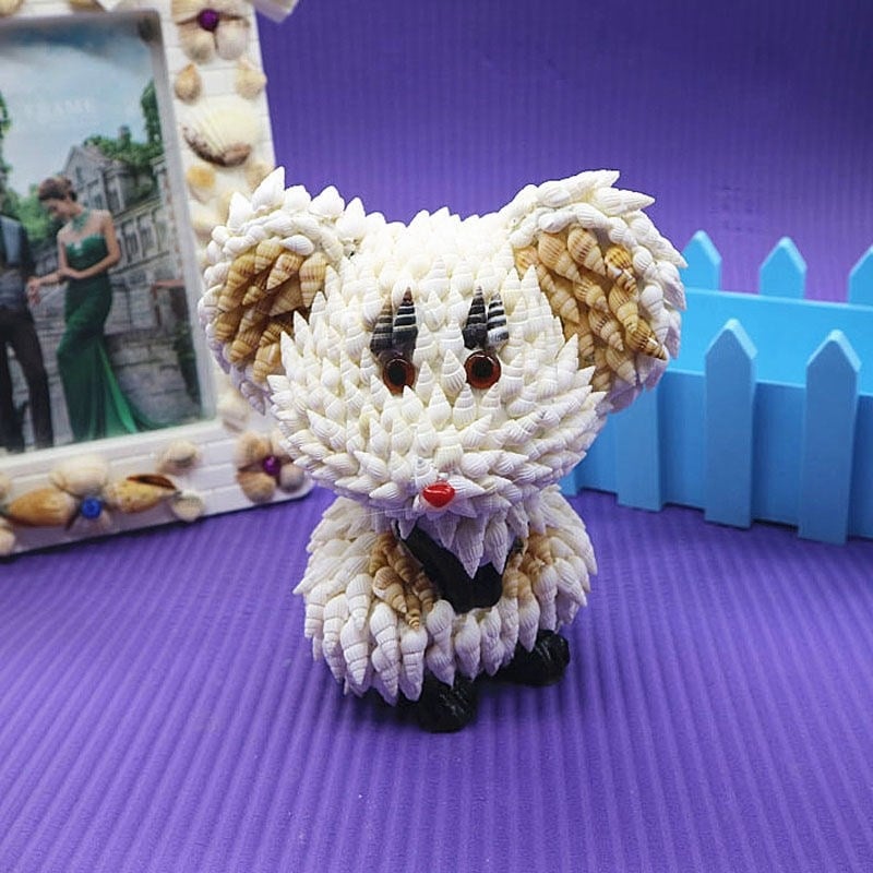 Decor din cochilie de conch pentru locuință, 12 animale ale zodiacului chinezesc