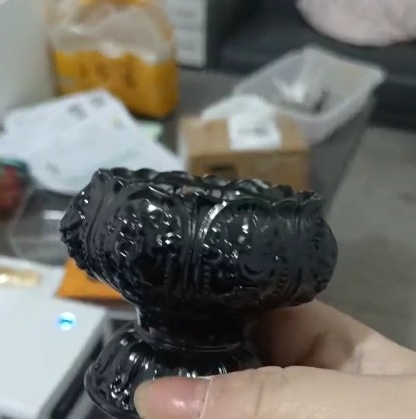 Šareni stakleni nosač maslene lampe u obliku lotosa, s matno-sjajnim završetkom, za kućni budistički oltar, kristalna Buddha lampica