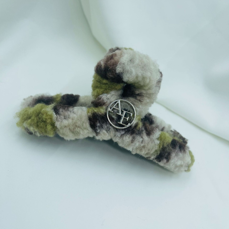 Ženska pliš čelenka za kosu u Fair Isle stilu, s visokim dizajnom koji vizualno produžuje lice, za svakodnevnu upotrebu