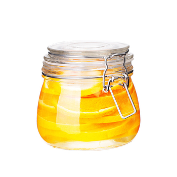 Staklena posuda za hranu sa poklopcem, 501-800 ml, kućna upotreba