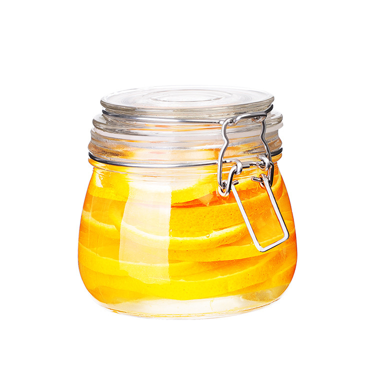 Staklena posuda za hranu sa poklopcem, 501-800 ml, kućna upotreba