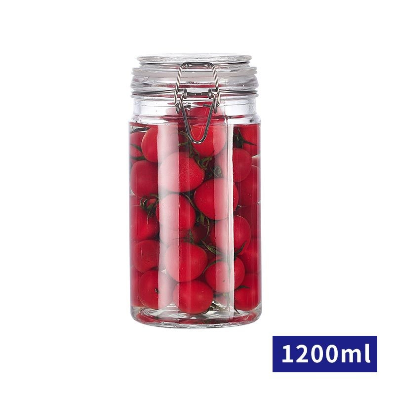 Staklena posuda za hranu sa poklopcem, 501-800 ml, kućna upotreba