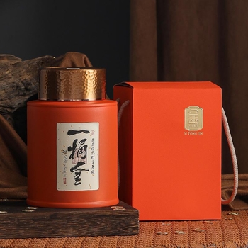 Vintage posuda za čaj s čvrstim poklopcem – velika posuda za skladištenje bijelog čaja, Pu'er, White Peony i sušene korice mandarine – poklon kutija za čaj
