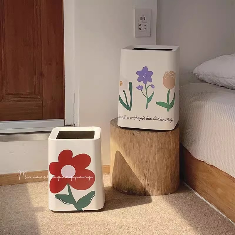 Koš za smeće u Instagram stilu za kućnu upotrebu, cilindrični oblik, 6 L