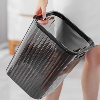 Proziran PET koš za otpad, elegantan minimalistički dizajn, kuhinjski koš 12 L za kućnu uporabu