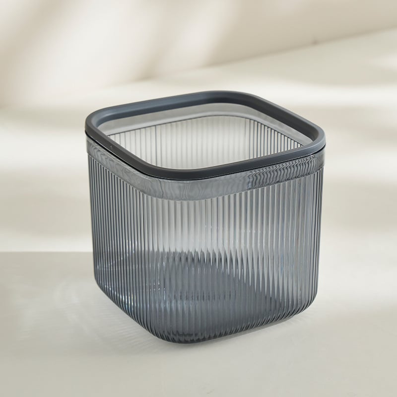 Desktop kutija za pohranu, mini, s pritisknim poklopcem i pop-up poklopom, za kućnu upotrebu