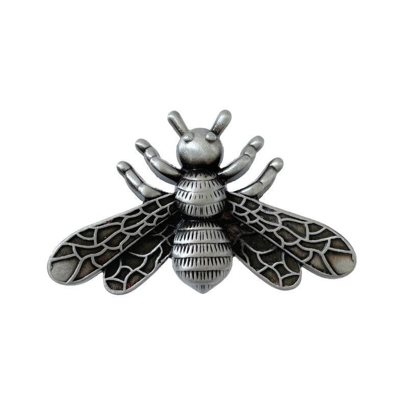 Model B Little Bee ručica za ladicu, metalna legura cinka, ručica s jednim otvorom, unutarnja metalna dekoracija