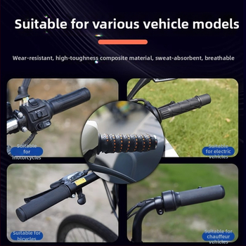 Obal na riadidlá motocykla s protiskluzovým krytom, PVC, nepremokavý