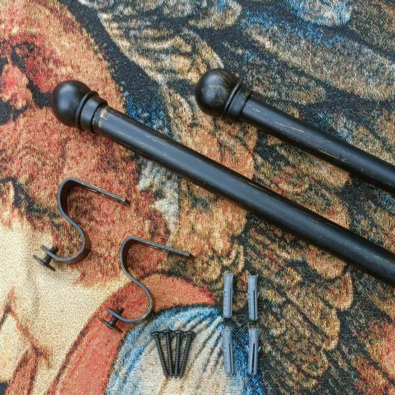 Zalihe zavjesa: šipke za zavjese, šipke za tapiserije, rimske šipke i metalne šipke