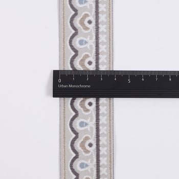 Poliesterska jacquard traka za rub, širine 4 cm, za zavjese i kauč