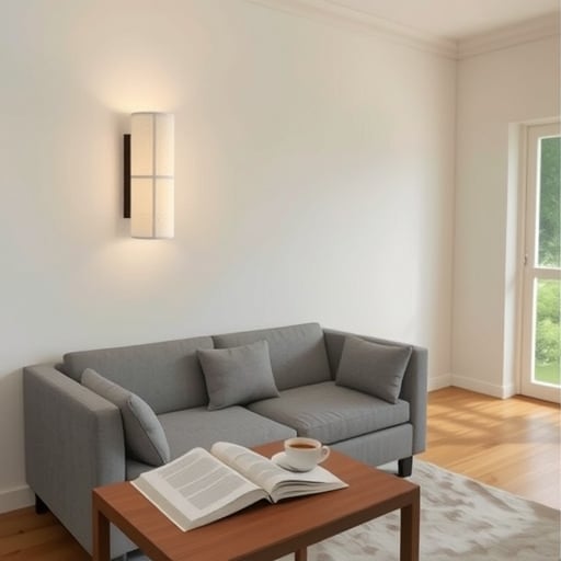 Zidna lampa s platnenim abažurjem, Wabi-Sabi stil, minimalističko osvjetljenje za dnevni boravak i spavaću sobu, LED rasvjeta za hodnik s japanskim ugođajem