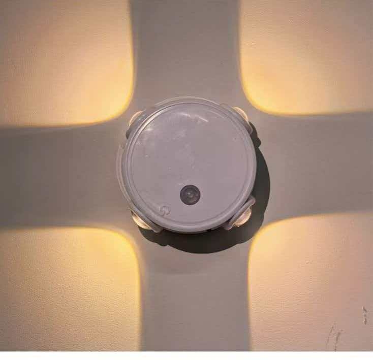 Senzor pokreta, minimalistična magnetna LED lampa za zid ili stol, u obliku oka mačke, višebojna LED s ugrađenom baterijom