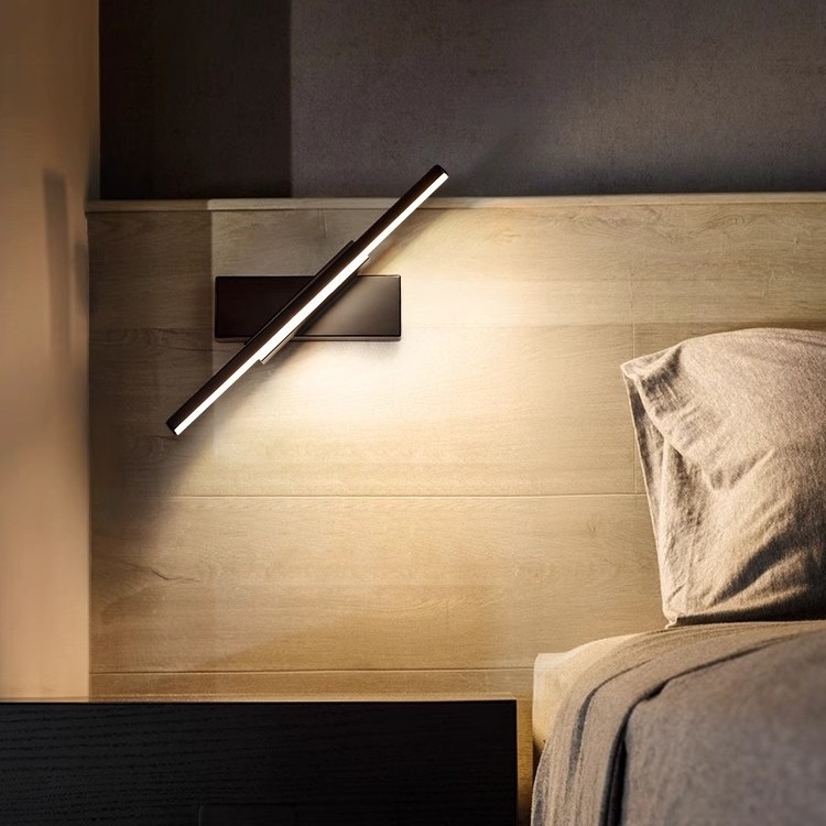 Prilagodljiva zidna lampa za spavaću sobu – moderni minimalistički LED zidna svjetiljka za dnevni boravak, hodnik i stubište