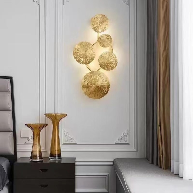 Moderna zidna svjetiljka od nehrđajućeg čelika s titan završetkom, nordijski stil, dekorativna svjetiljka za spavaću sobu, dnevni boravak i hodnik
