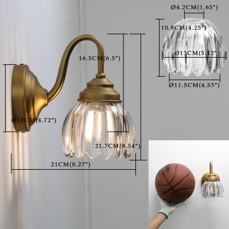 Noćna stona svjetiljka za spavaću sobu, jednostavan moderni nordijski dizajn, pogodna za studiju, balkon, hodnik i dnevnu sobu.