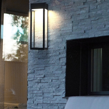 Vanjska vodootporna duga minimalistička zidna svjetiljka za vilu, balkon i dvorište