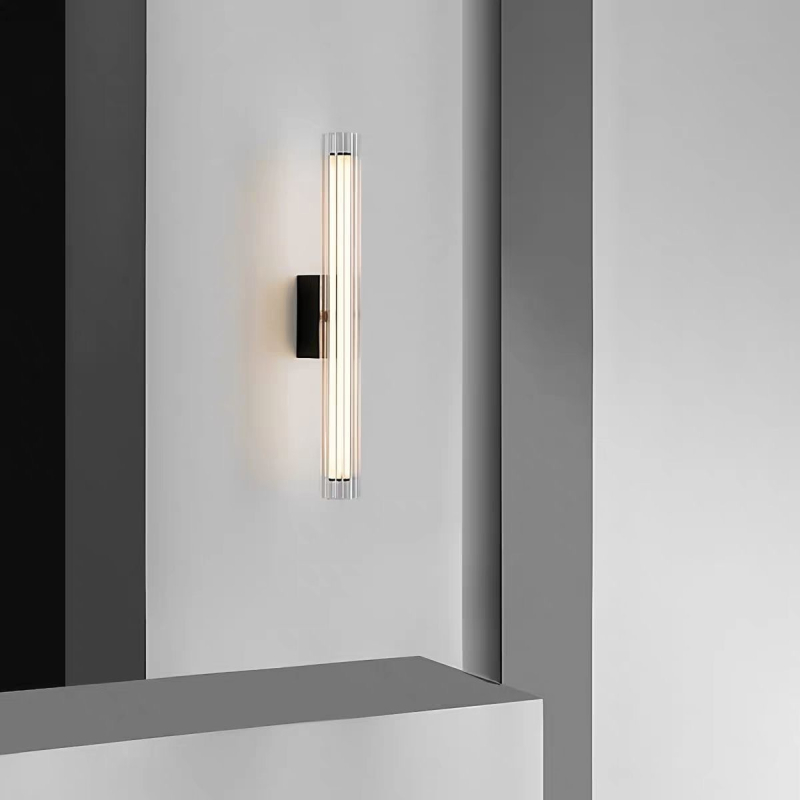 LED zidna svjetiljka u talijanskom minimalističkom stilu, moderan dizajn dugog traka za dnevni boravak i zid s TV-om
