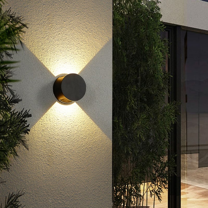 Vanjska vodootporna zidna svjetiljka – moderan minimalist LED ulazno svjetlo za hodnik i balkon