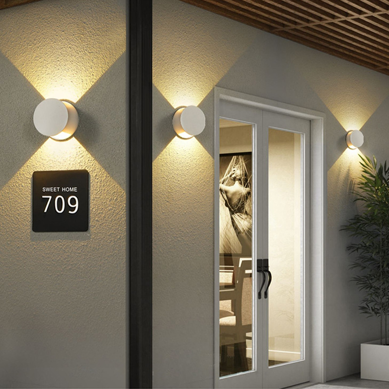Vanjska vodootporna zidna svjetiljka – moderan minimalist LED ulazno svjetlo za hodnik i balkon
