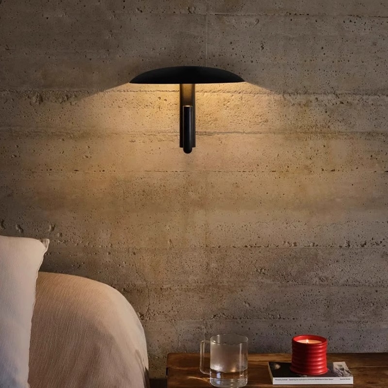 Nordijski dizajn – rotirajuća zidna lampa za čitanje, moderni minimalistički izvor rasvjete za spavaću sobu, hodnik i hotelske prostore