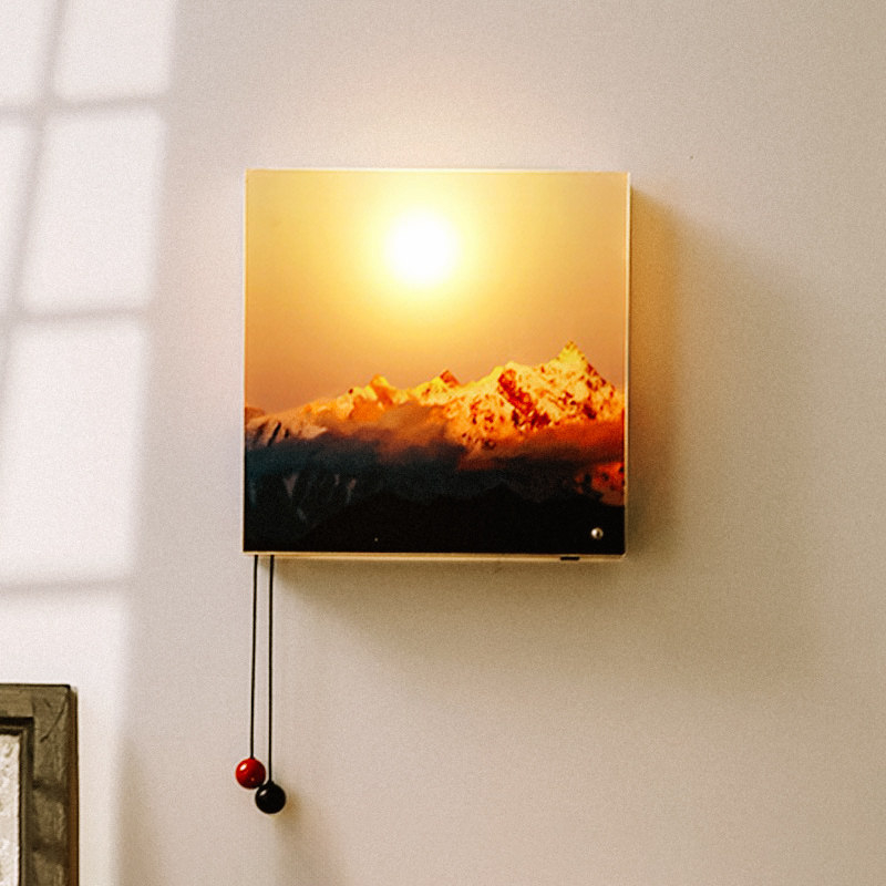 Casagd Sunset zidna svjetiljka – visina prilagodljiva, vintage stil, za hodnik, dnevni boravak i spavaću sobu