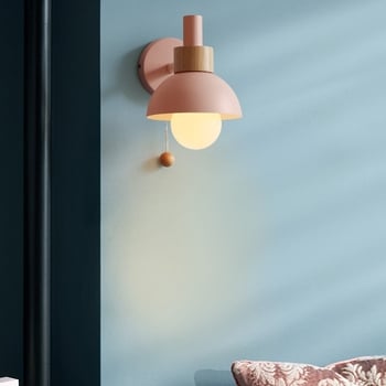 Nordijski minimalistički zidni svjetiljka za dnevni boravak, hodnik i spavaću sobu - Macaron boja