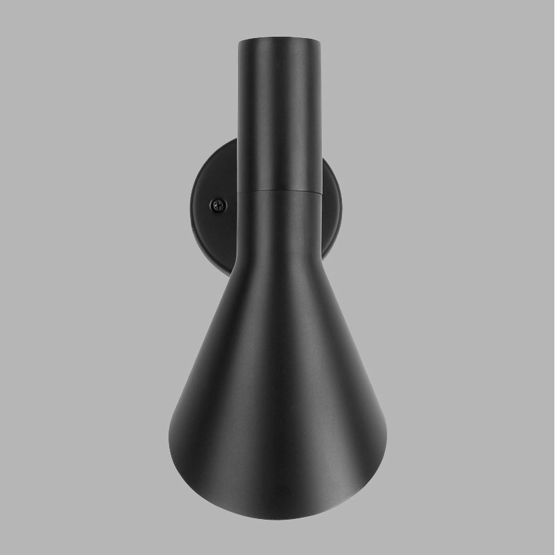 Skandinavska minimalistička zidna svjetiljka od kovanog željeza s drvenim uzorkom, LOFT retro stil