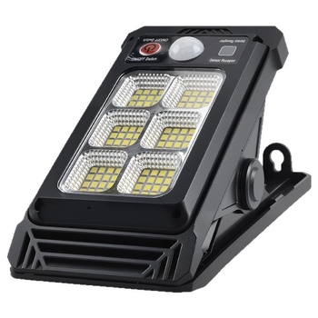 Solarna vanjska zidna svjetiljka za vrt s detekcijom pokreta, vodootporna IP55, ultra jarke LED 10W