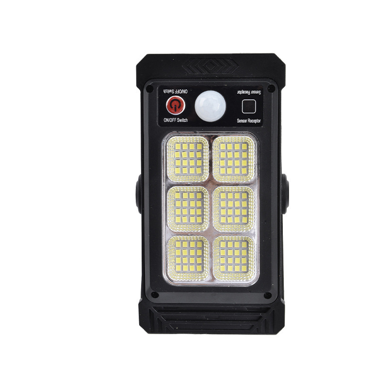 Solarna vanjska zidna svjetiljka za vrt s detekcijom pokreta, vodootporna IP55, ultra jarke LED 10W