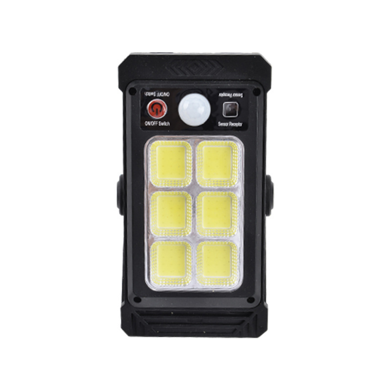Solarna vanjska zidna svjetiljka za vrt s detekcijom pokreta, vodootporna IP55, ultra jarke LED 10W