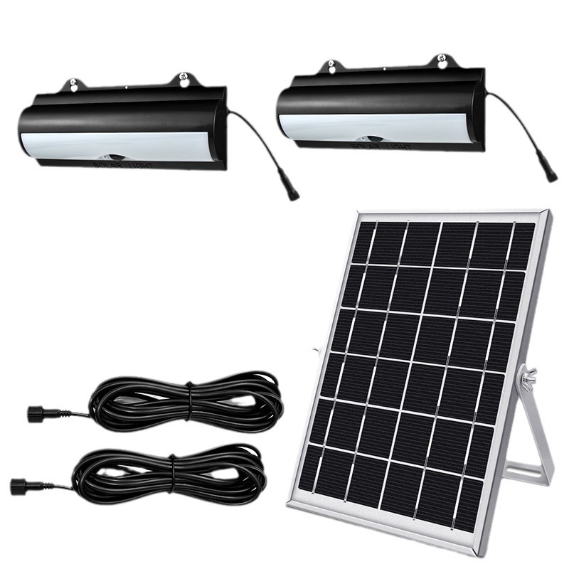Solarna zidna svjetiljka s senzorom povlačenja vrpce i daljinskim upravljačem, za unutarnju i vanjsku upotrebu