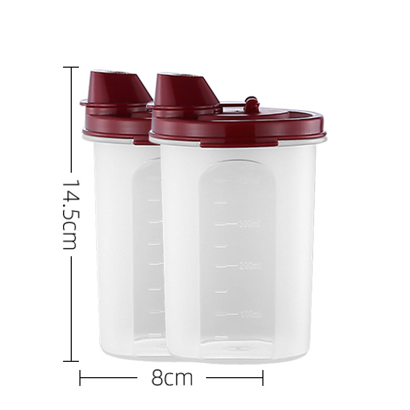 Set plastičnih boca za ulje i začine, prehrambene kvalitete, za kuhinju, s funkcijom prskanja ulja – sojin umak, ulje, sezamovo ulje, med, vino za kuhanje i ocat