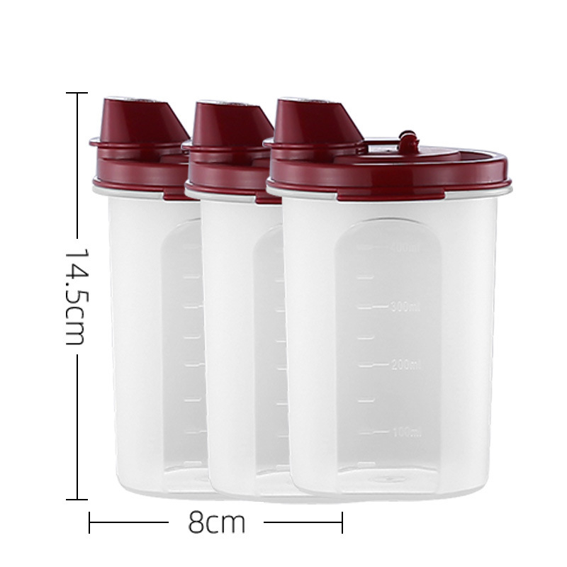 Set plastičnih boca za ulje i začine, prehrambene kvalitete, za kuhinju, s funkcijom prskanja ulja – sojin umak, ulje, sezamovo ulje, med, vino za kuhanje i ocat