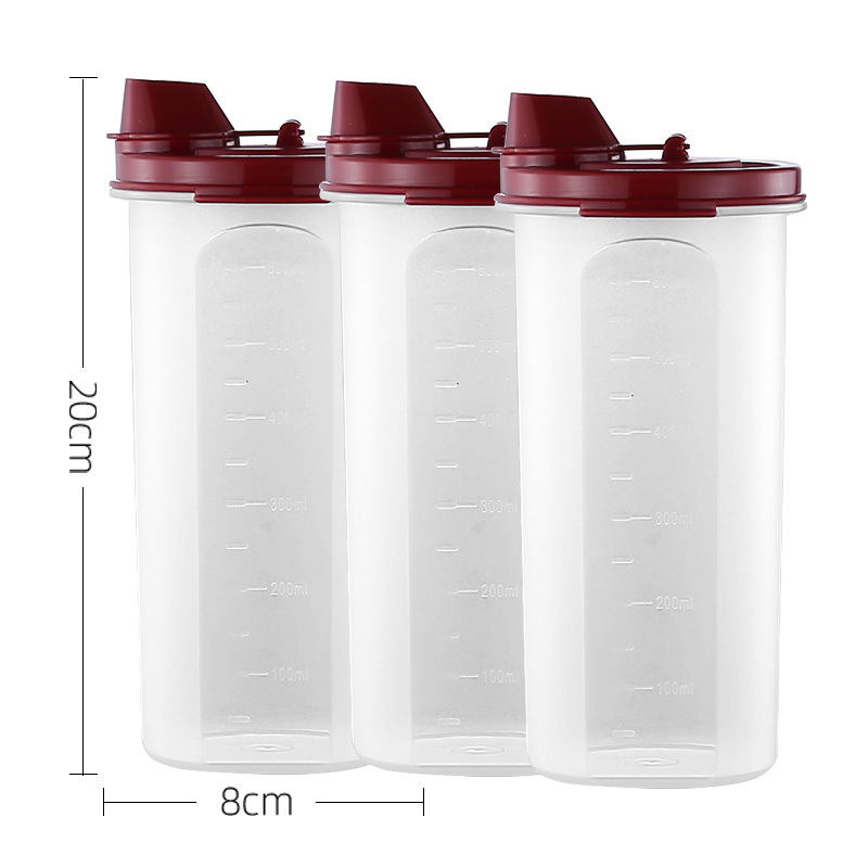 Set plastičnih boca za ulje i začine, prehrambene kvalitete, za kuhinju, s funkcijom prskanja ulja – sojin umak, ulje, sezamovo ulje, med, vino za kuhanje i ocat
