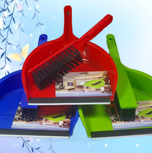 Mini plastični set metle i lopatice za prašinu za kućanstvo