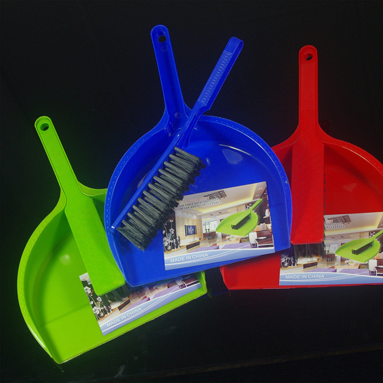 Mini plastični set metle i lopatice za prašinu za kućanstvo