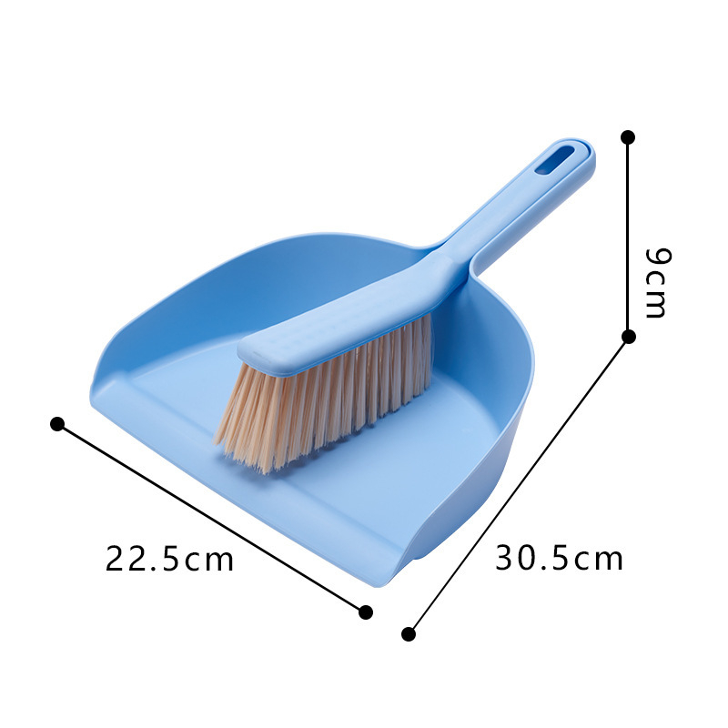 Mini plastični set metle i lopatice za prašinu za kućanstvo