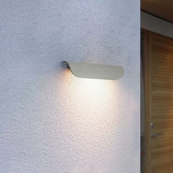Nordijski minimalistička vanjska zidna svjetiljka, vodootporna za balkon i dvorište, svjetiljka za natpis na vratima i zidna lampica uz krevet