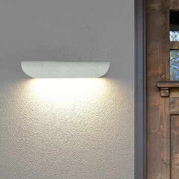 Nordijski minimalistička vanjska zidna svjetiljka, vodootporna za balkon i dvorište, svjetiljka za natpis na vratima i zidna lampica uz krevet