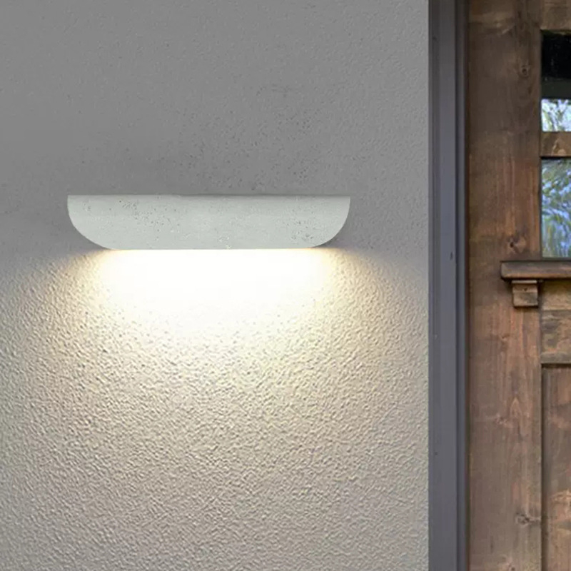 Nordijski minimalistička vanjska zidna svjetiljka, vodootporna za balkon i dvorište, svjetiljka za natpis na vratima i zidna lampica uz krevet