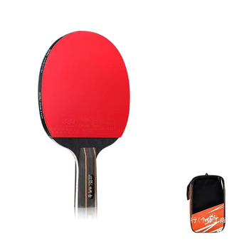 Nová sada rakiet na stolný tenis s obojstrannou gumou proti prilepeniu, vysoká elasticita, vhodná pre začiatočníkov