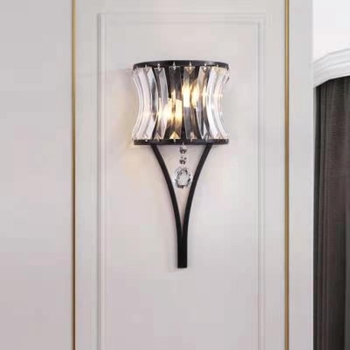 Kristalna zidna lampa, nordijski minimalistički stil, LED za dnevni boravak, hodnik, stubište i spavaću sobu