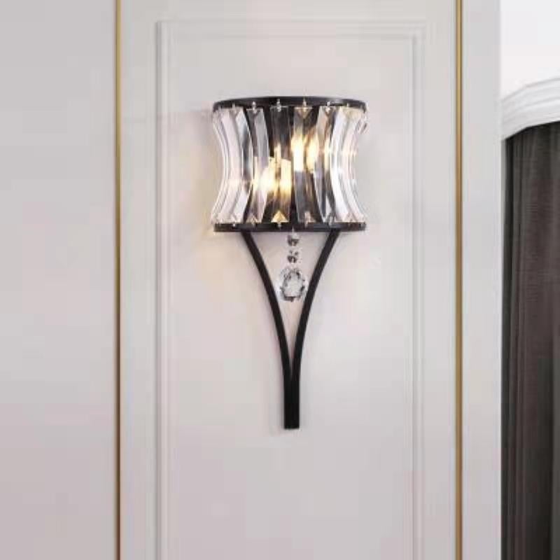 Kristalna zidna lampa, nordijski minimalistički stil, LED za dnevni boravak, hodnik, stubište i spavaću sobu