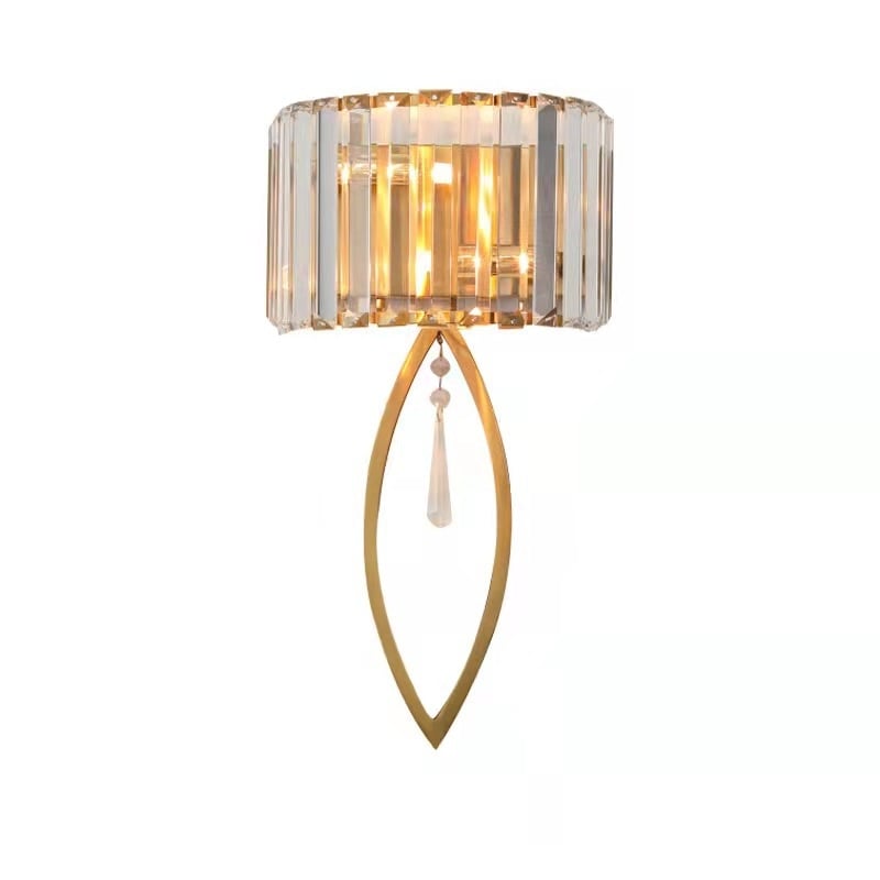 Kristalna zidna lampa, nordijski minimalistički stil, LED za dnevni boravak, hodnik, stubište i spavaću sobu