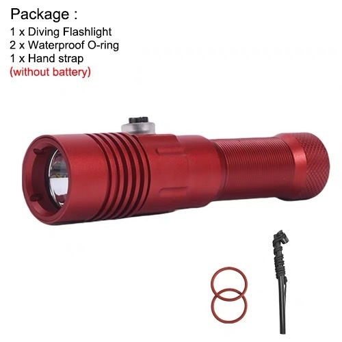 Potapljačka LED svjetiljka SST40 2000 lumena, baterija 21700, vodootporna do 150 m