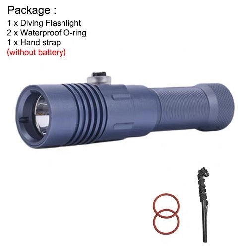 Potapljačka LED svjetiljka SST40 2000 lumena, baterija 21700, vodootporna do 150 m