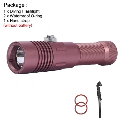 Potapljačka LED svjetiljka SST40 2000 lumena, baterija 21700, vodootporna do 150 m